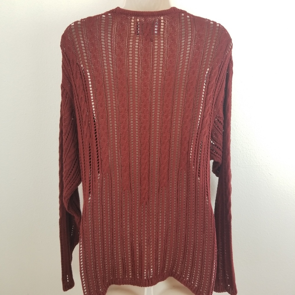 Emanuel Ungaro Liberte Open Weave Sweater - Picture 3 of 7